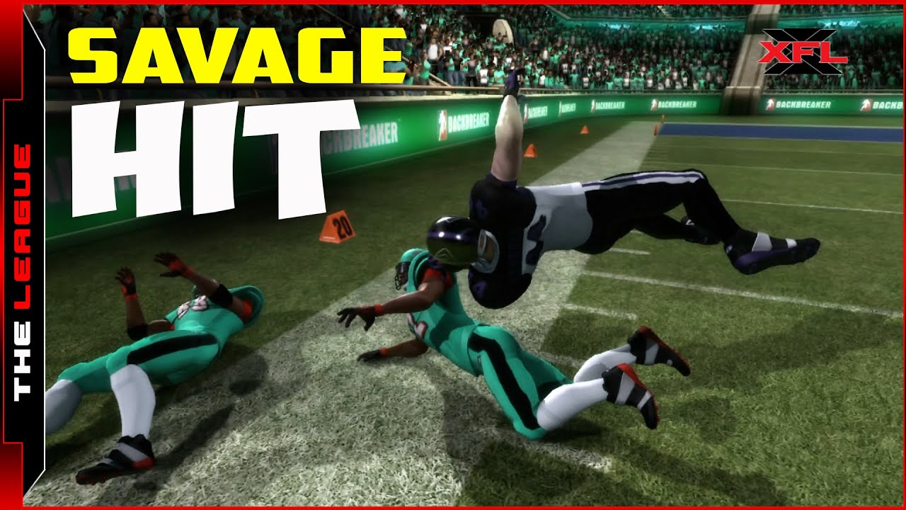 SAVAGE BACKBREAKER HIT » ENFORCERS VS MANIAX (НЕДЕЛЯ 4) ОСНОВНЫЕ МОМЕНТЫ ИГРЫ XFL