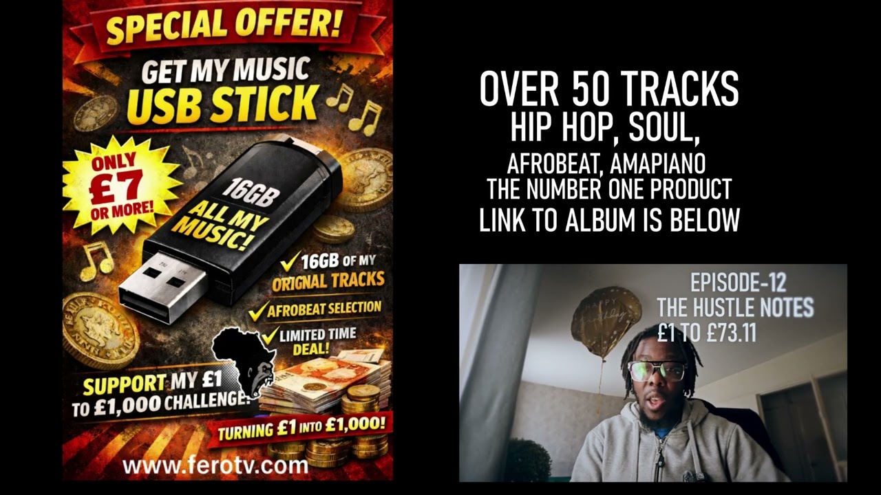 Smooflow new USB Album  - Afrobeat Section of the album