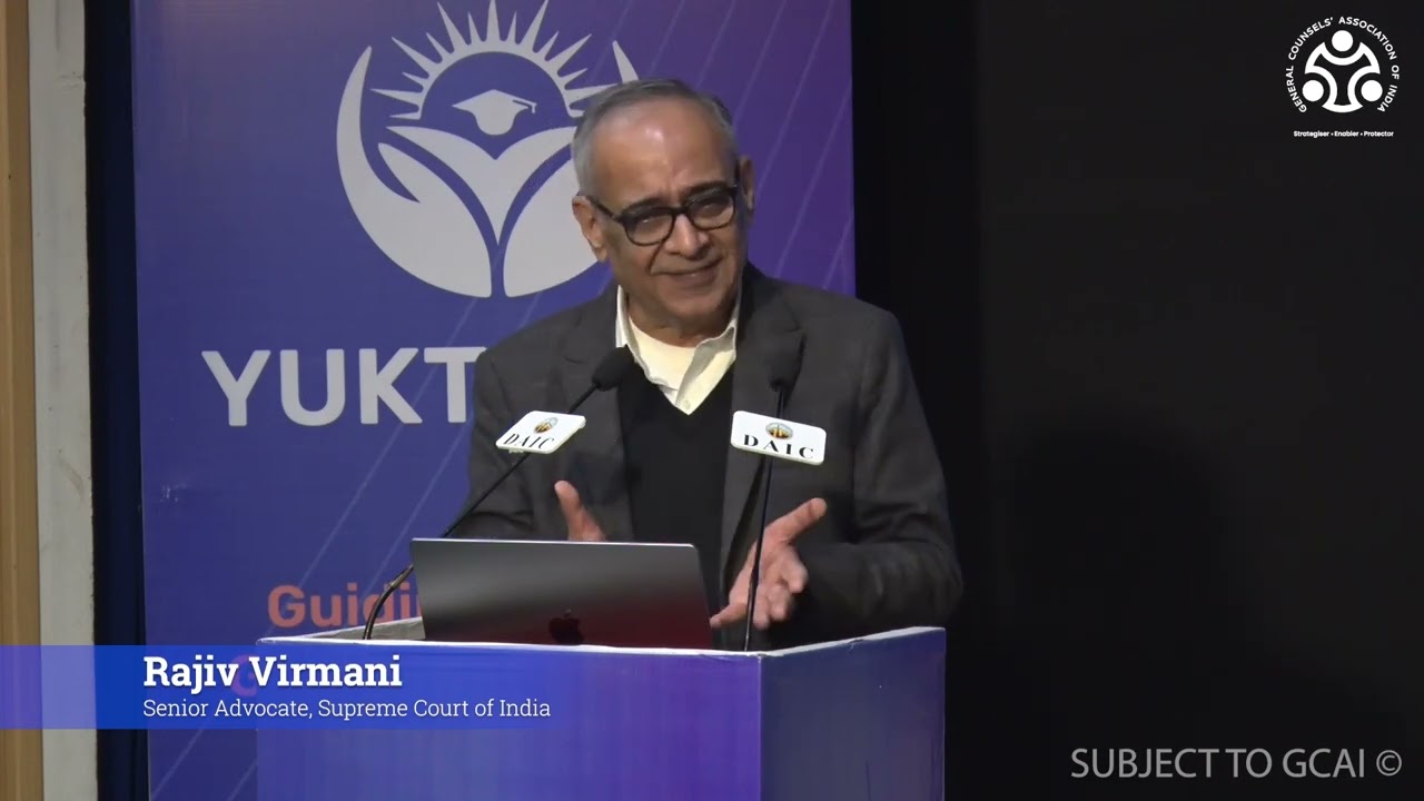 YUKTI 2026: Session byShri Rajiv Veermani, Senior Advocate, Supreme Court of India 