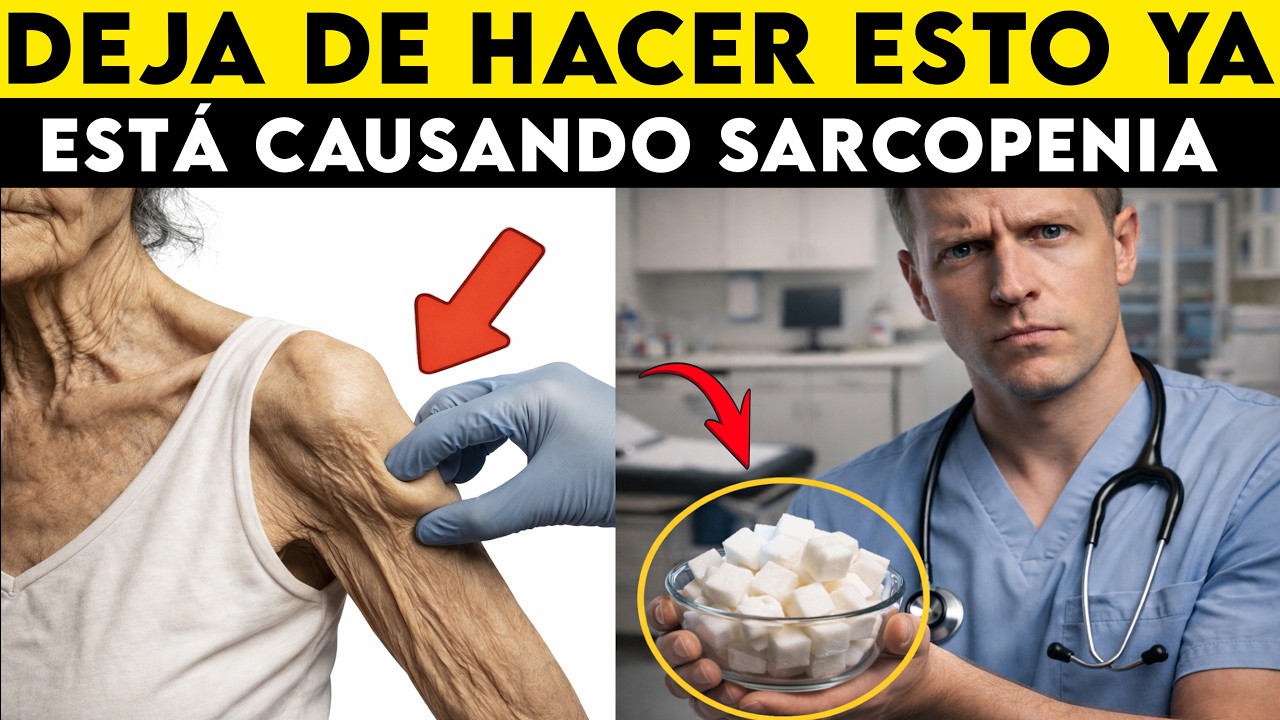 El PEOR HÁBITO que Causa SARCOPENIA y Debilita tus Piernas Después de los 60