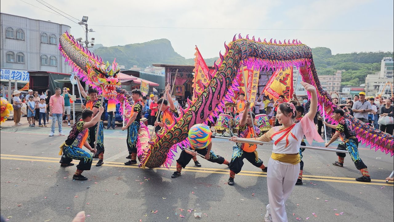 【王功龍獅集團(戰鼓團＆跳樁獅＆醒獅團＆太鼓團＆技術龍)】~113野柳保安宮恭祝開漳聖王聖誕＆天上聖母遶境
