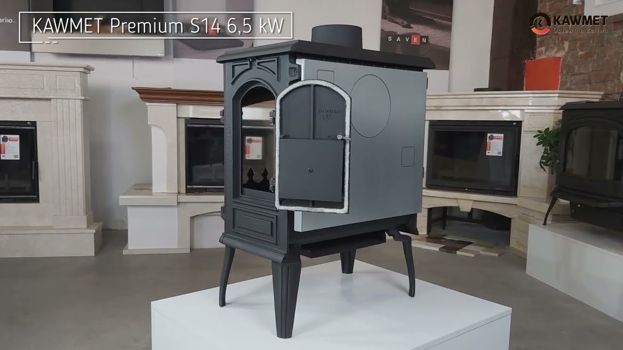 Extrakominki - Piecyk żeliwny Kawmet Premium SELENA S14 ECO