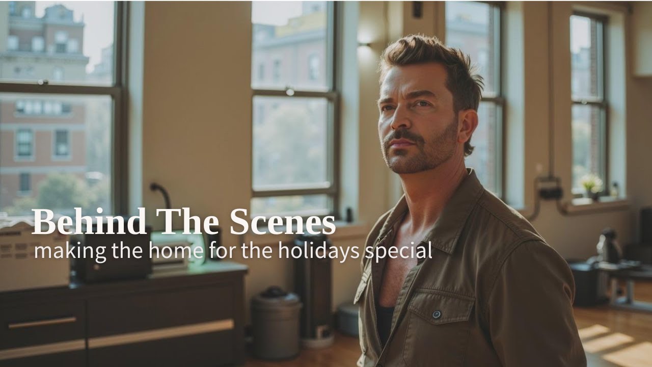 Behind the Scenes of Home For The Holidays Special | On Set With Levi Kreis