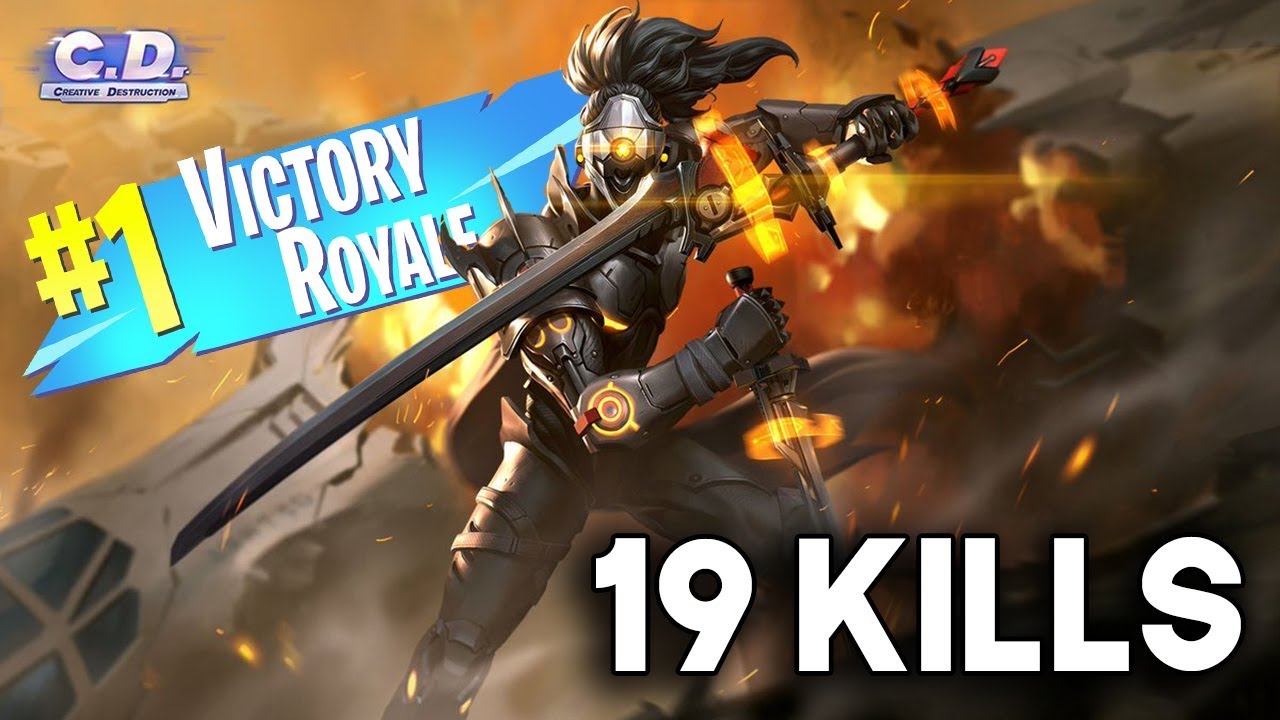 19 Kill solo win - Creative destruction