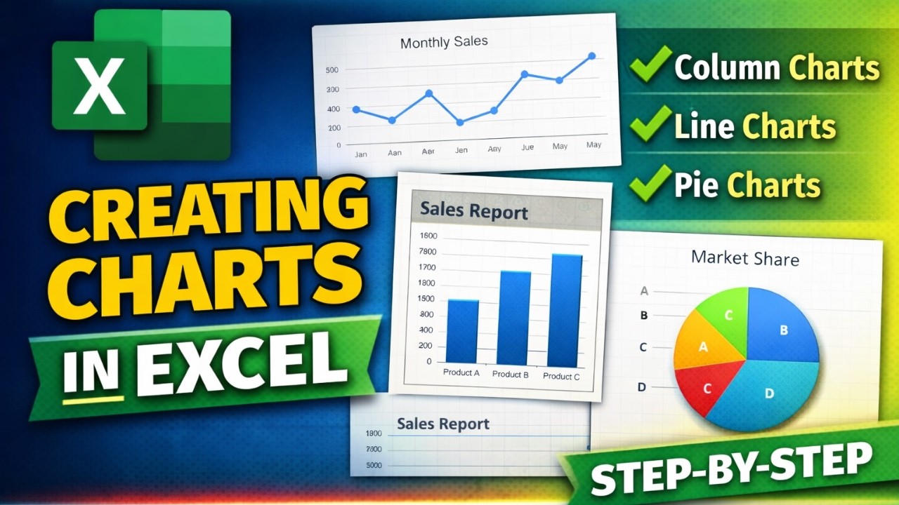 Excel charts tutorial