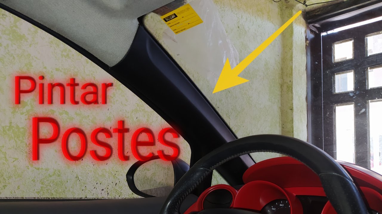 Como Pintar Postes del auto (interiores ibiza) | Aesthetic Car