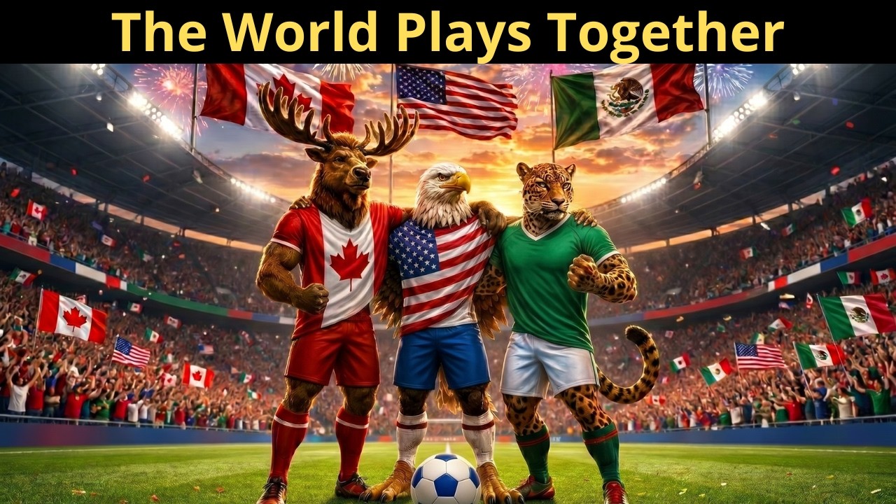 World Cup 2026 Song | 🌍⚽ The world plays together (Fan Anthem)