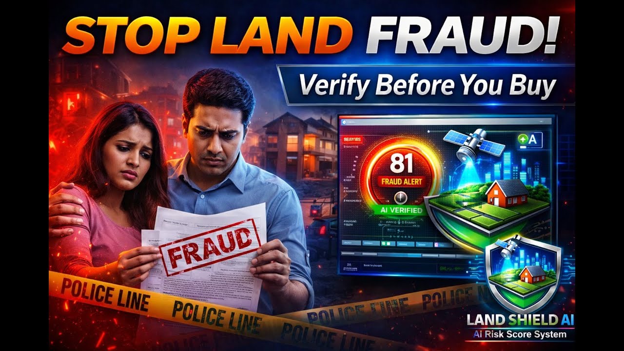 LAND SHIELD AI 🚨 Stop Land Fraud Before You Buy | AI Land Verification System | Cyber Hels NGO
