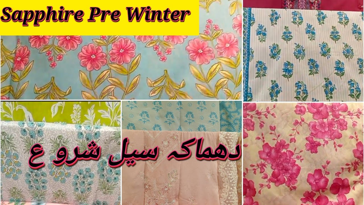Sapphire Winter Volume-1 2025. First Winter Collection on Sale 