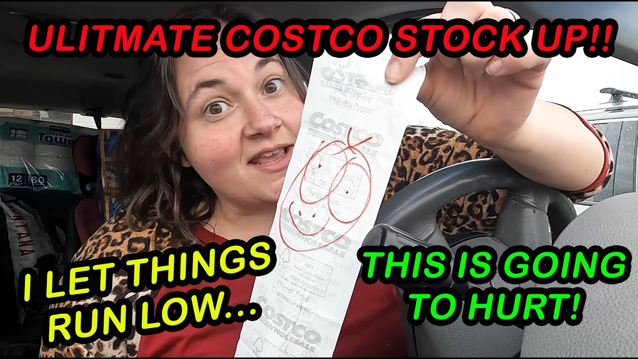 Shop With Me at Costco! Feeding my Family of 5 During the Cost Of Living Crisis!