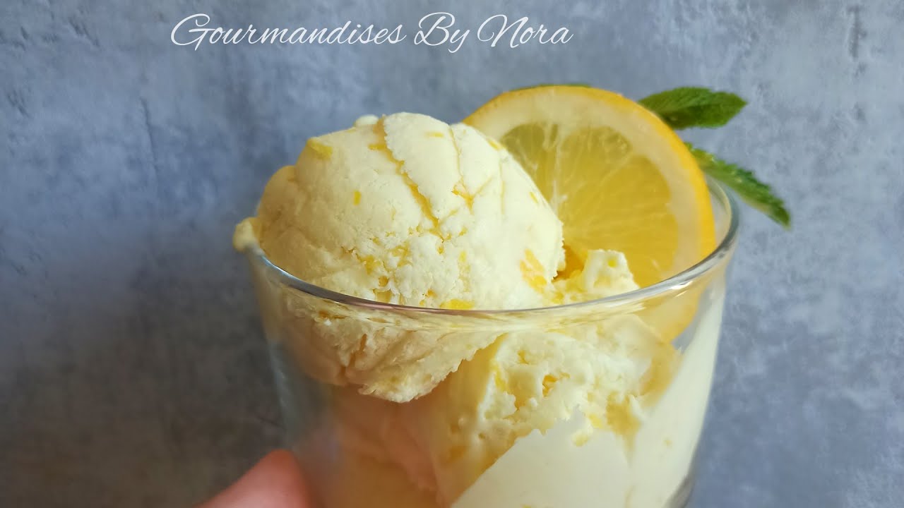 мой лучший рецепт лимонного мороженого без машины, невероятно вкусно