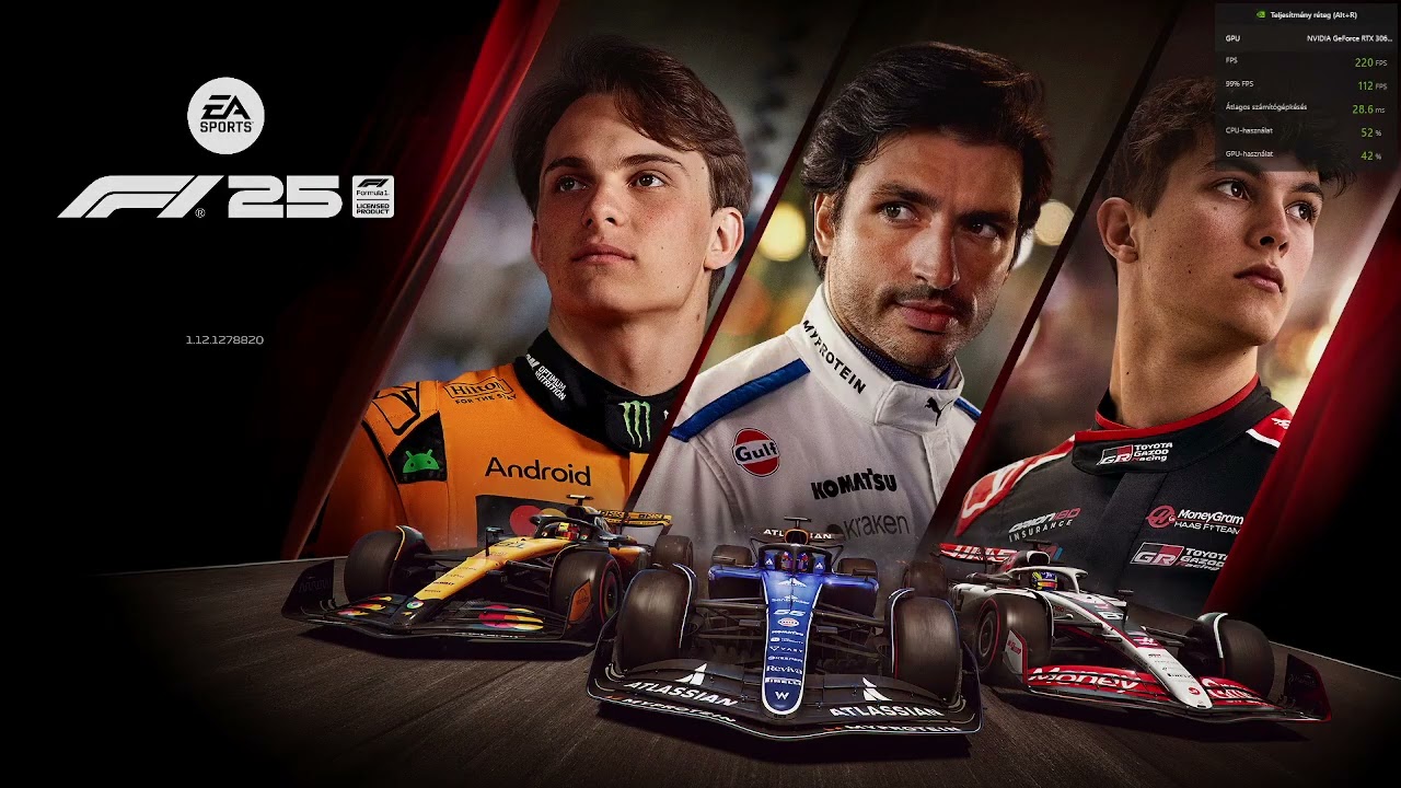 F1 2025 Anglia f1 hl Tehetség kutató beugrás