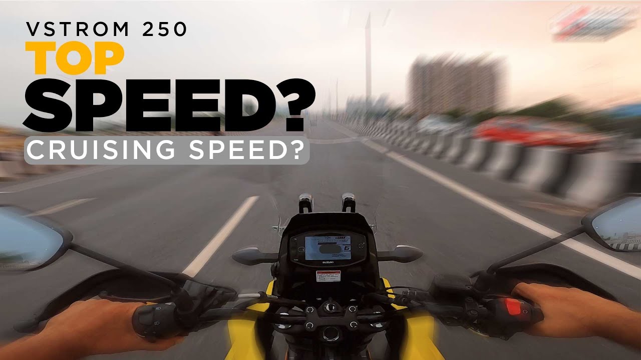 V Strom 250 SX | Top Speed | Cruising Speed | Full Day Riding