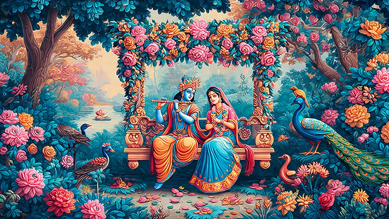 Hare Krishna Hare Krishna | Krishna Krishna Hare Hare | Beautiful Radha Krishna Bhajan