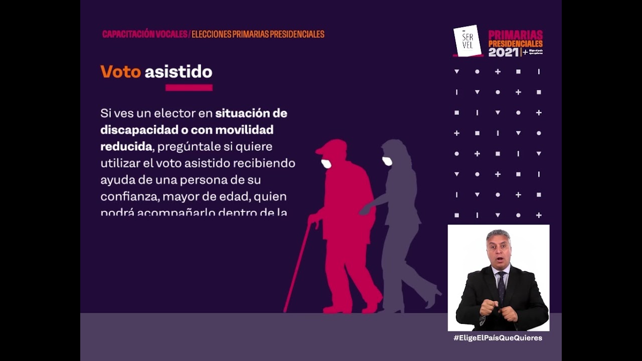 Capacitación para Vocales de Mesa en Chile, Primarias 2021