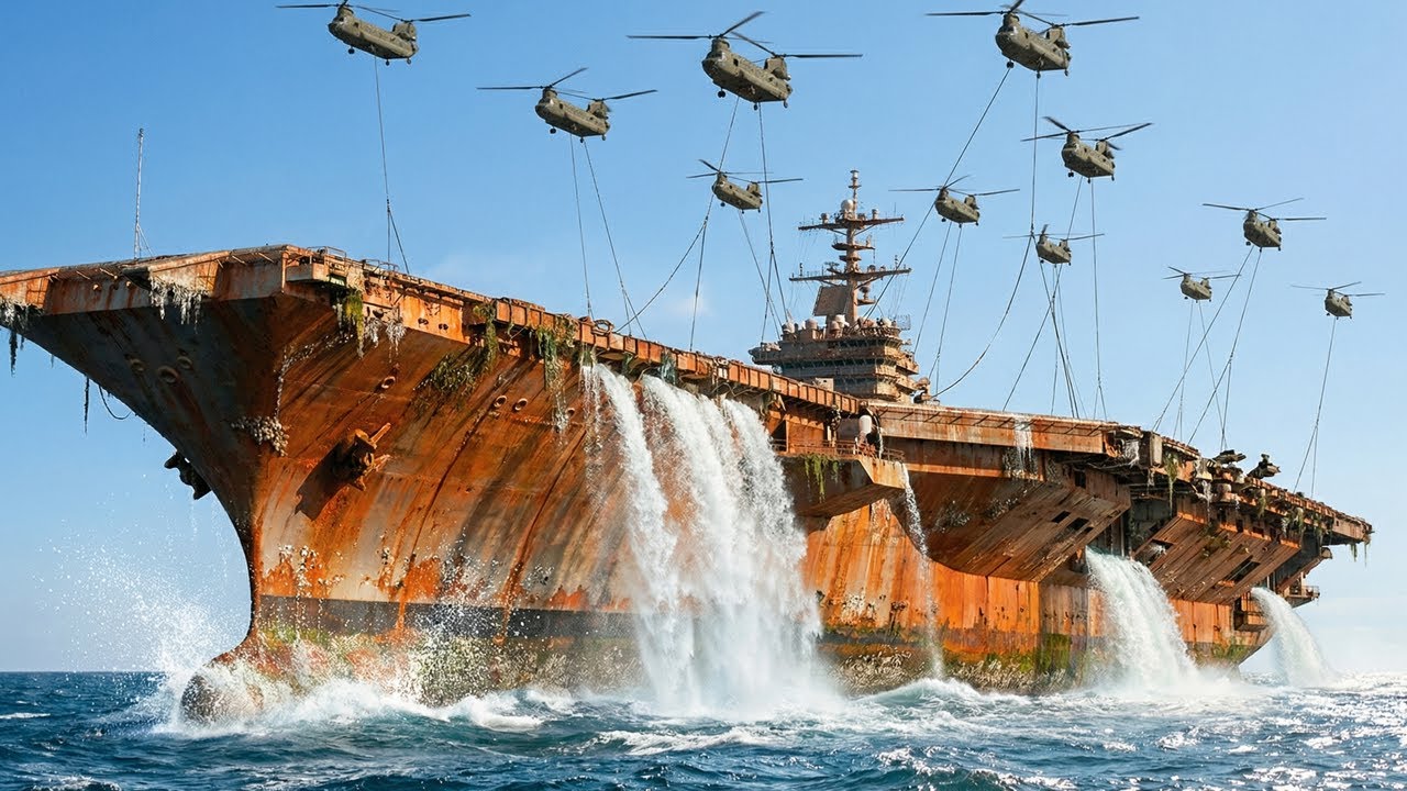 The Ghost Ship Returns: Raising the USS Enterprise from the Abyss Uss Enterprise Aircraft Carrier