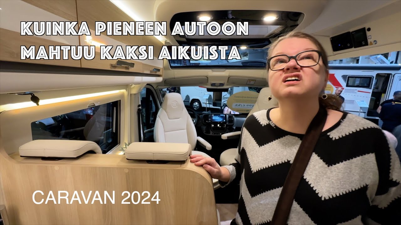 Caravan 2024 -messut Helsingissä
