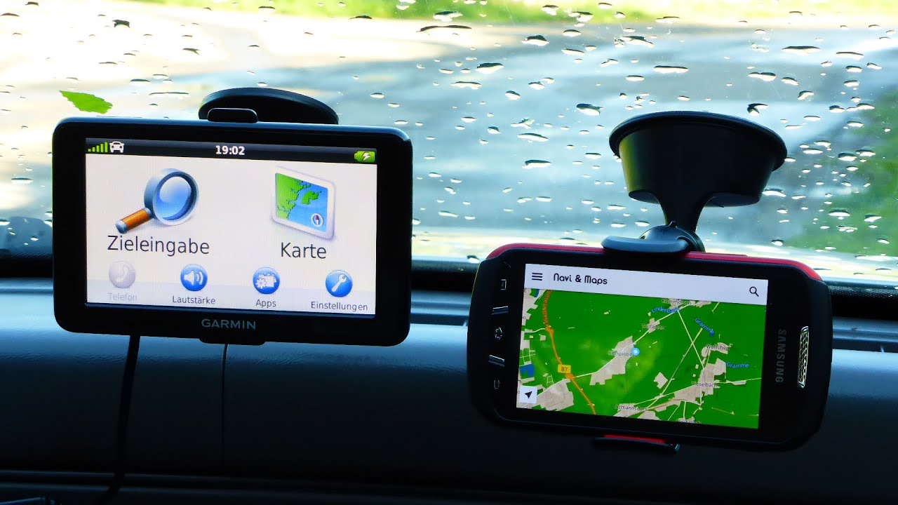 Skobbler App vs. Garmin Navi der Praxistest (Deutsch/German)