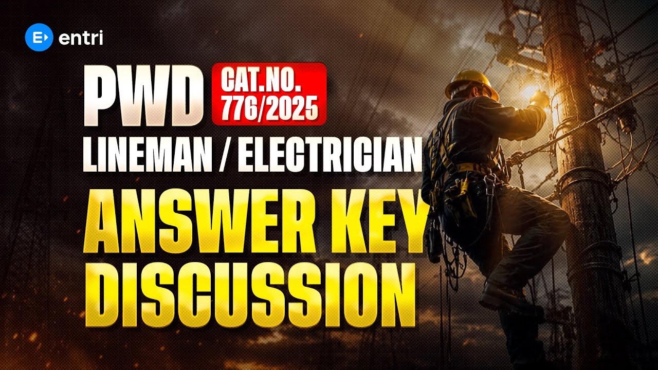 PWD Lineman / Electrician Answer Key Discussion | Cat No. 776/2025‼️