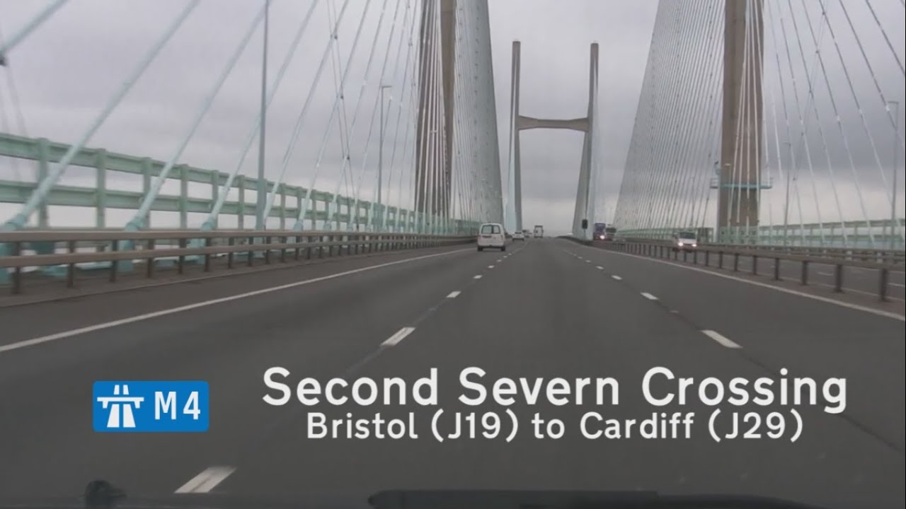 [GB] M4 Second Severn Crossing: Bristol (J19) to Cardiff (J29)