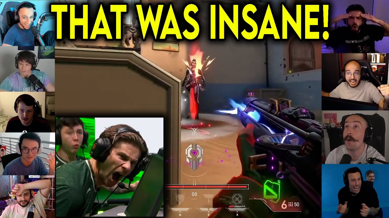 Valorant Streamers Reacts To LOUD RobbieBk Insane ACE CLUTCH Against KRU In VCT