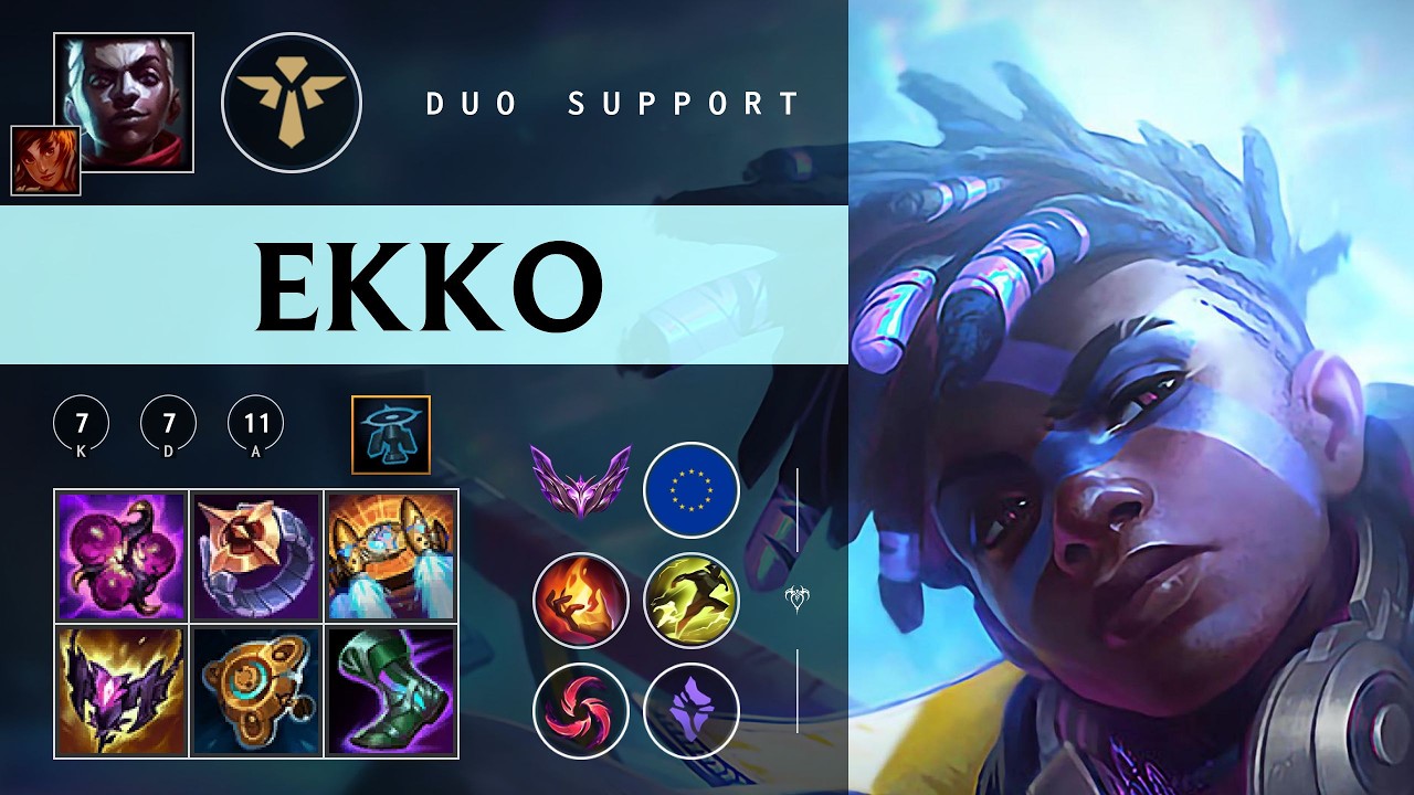Ekko Support vs Nami - EUW Master Patch 26.03
