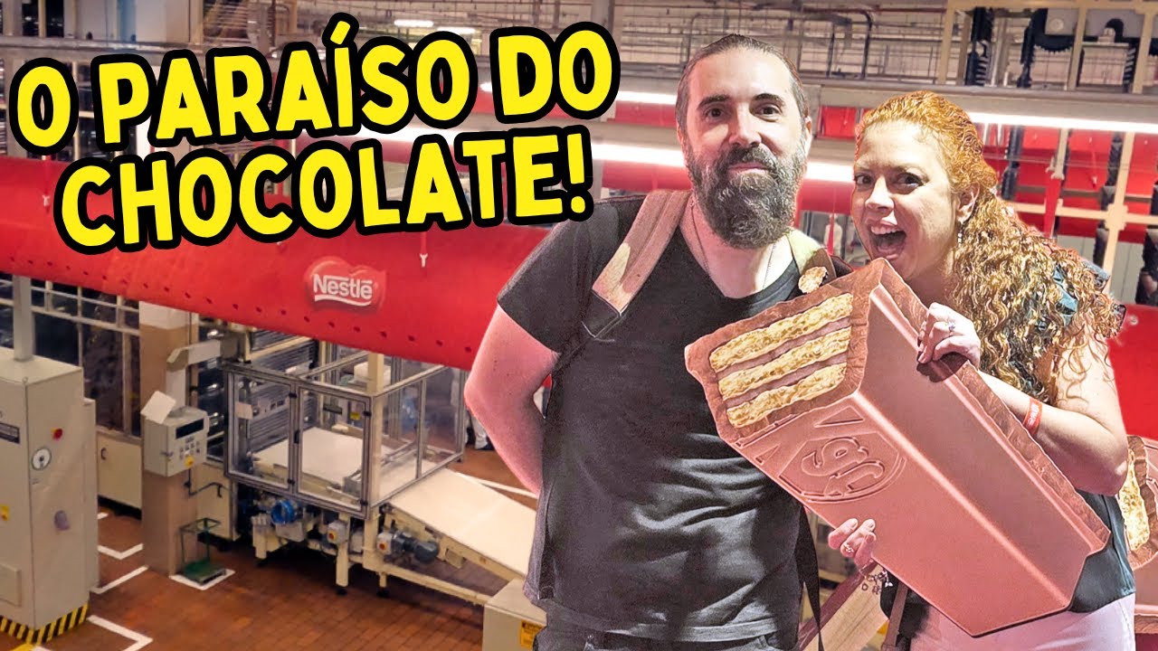 Entramos na Fábrica de Chocolate da Nestlé: Vale a pena?