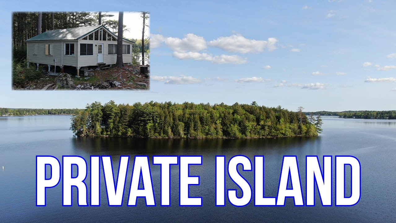 SOLD Cabin on Private Island in ME | Maine Real Estate