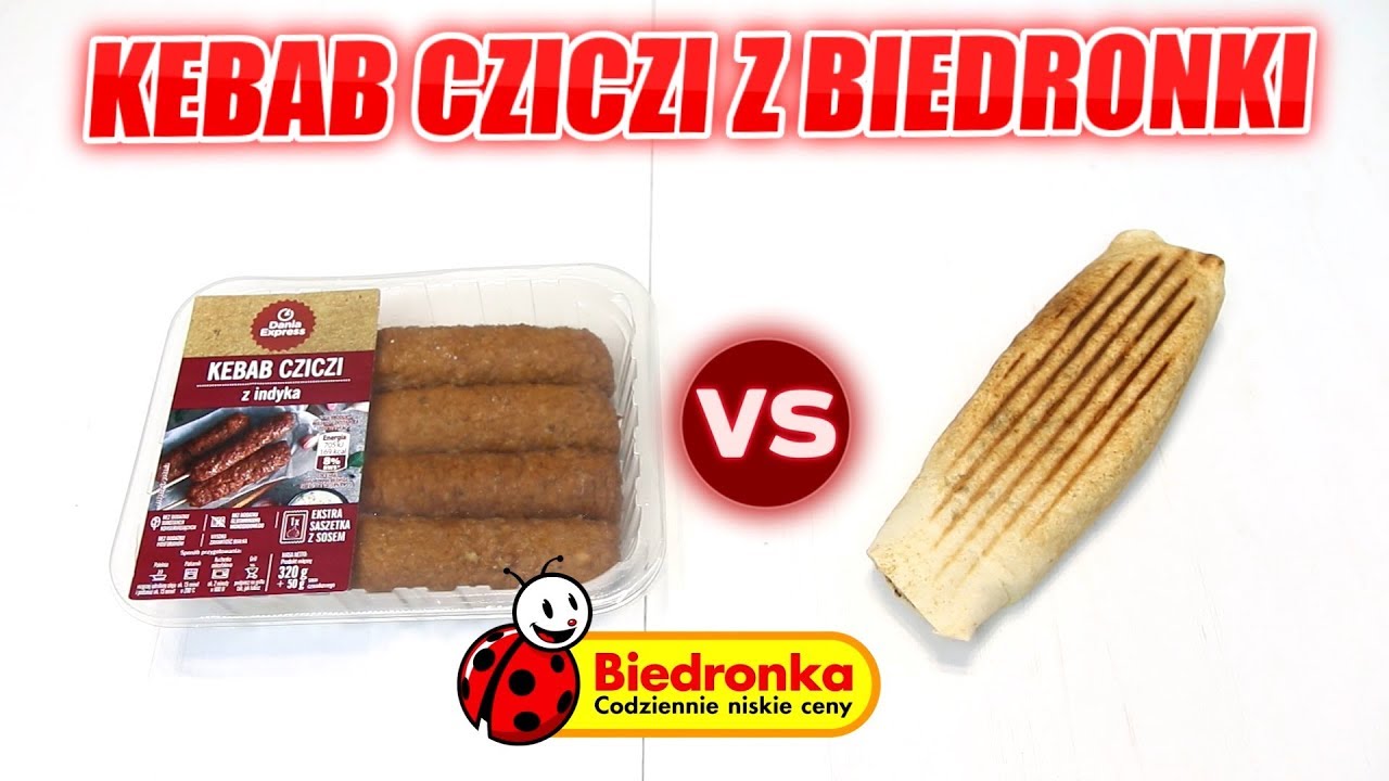 TEST KEBAB Z BIEDRONKI ZA 10 ZŁ VS Z LOKALU