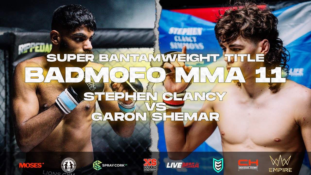 BMF 11 | Stephen Clancy vs Garon Shemar | Amateur Super Bantamweight MMA Title