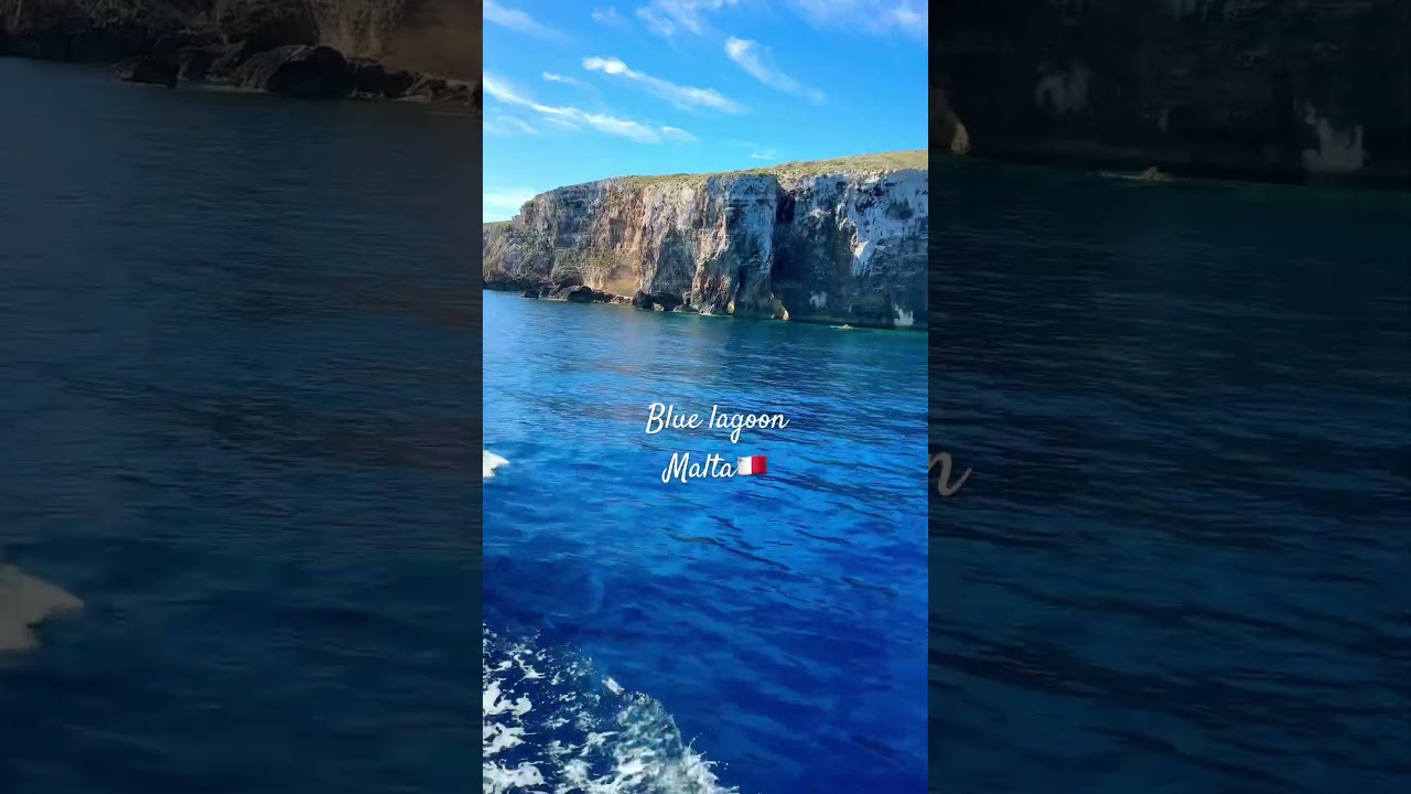 Malta blue lagoon 🇲🇹#nature #beauty #maltais #malta #bluelagoonmalta