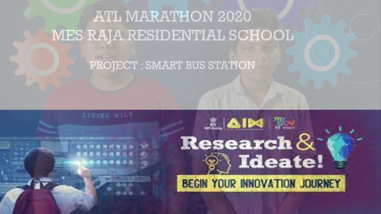 Smart Bus station |Atal Tinkering Lab | ATL Marathon Project 2020