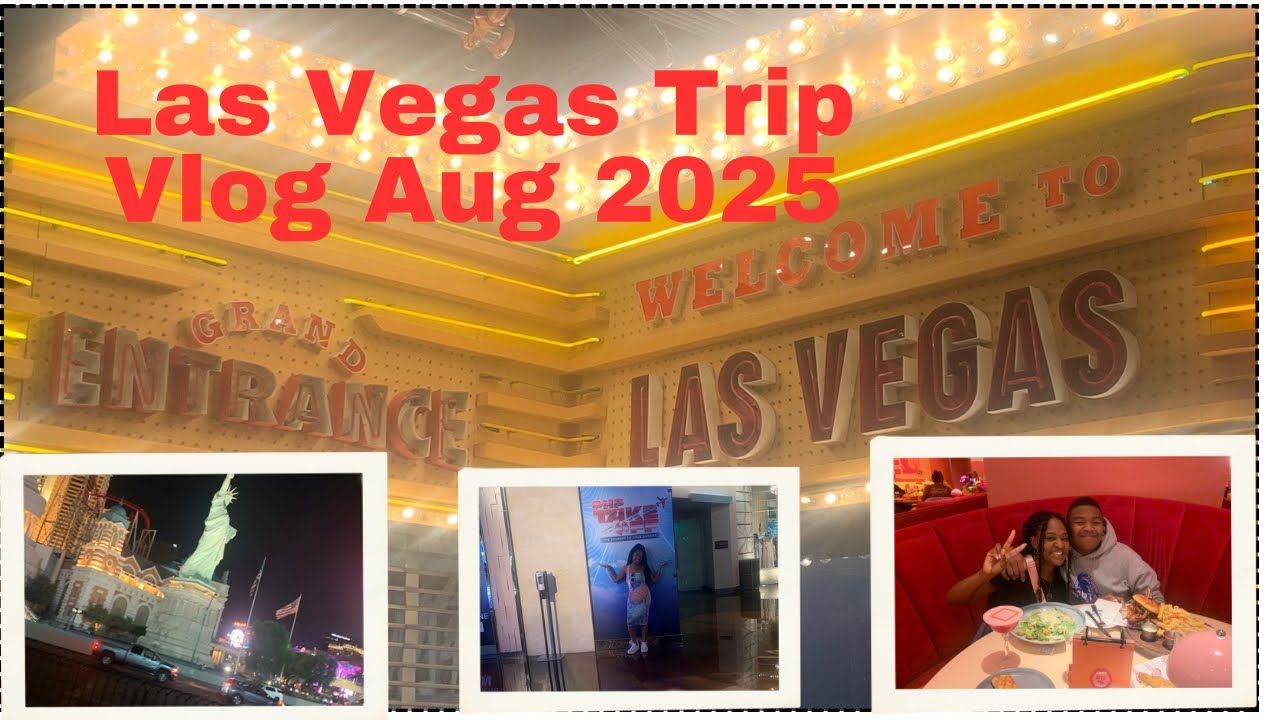 Jess Traveling | Las Vegas Vlog Aug 2025 Footage 