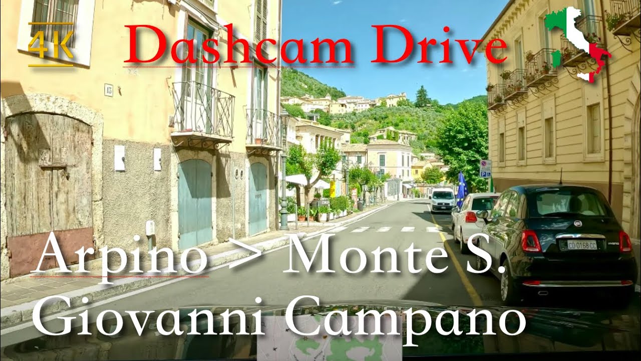 Scenic Drive, Italy [Arpino ⩾ Monte San Giovanni Campano] July 2021 | 15:00 | 🌞