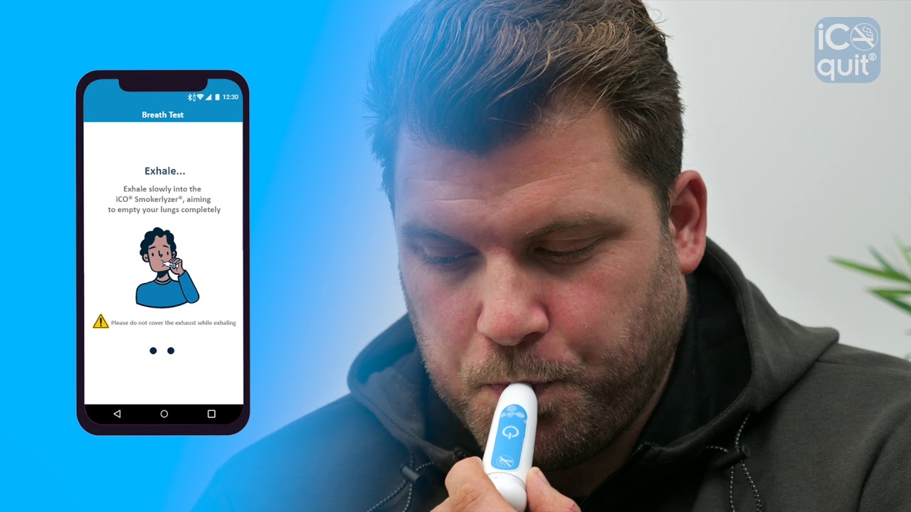 How to use the iCOquit® Smokerlyzer