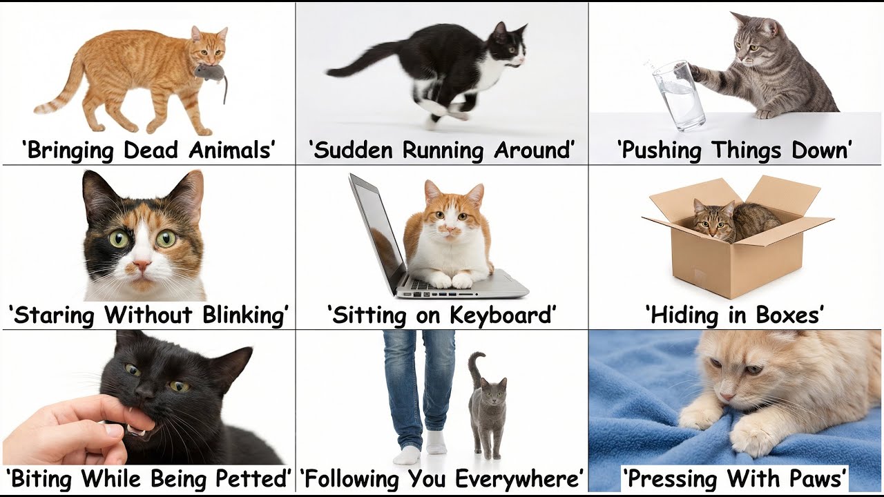 Every Strange Cat Behavior Explained in 13 Minutes