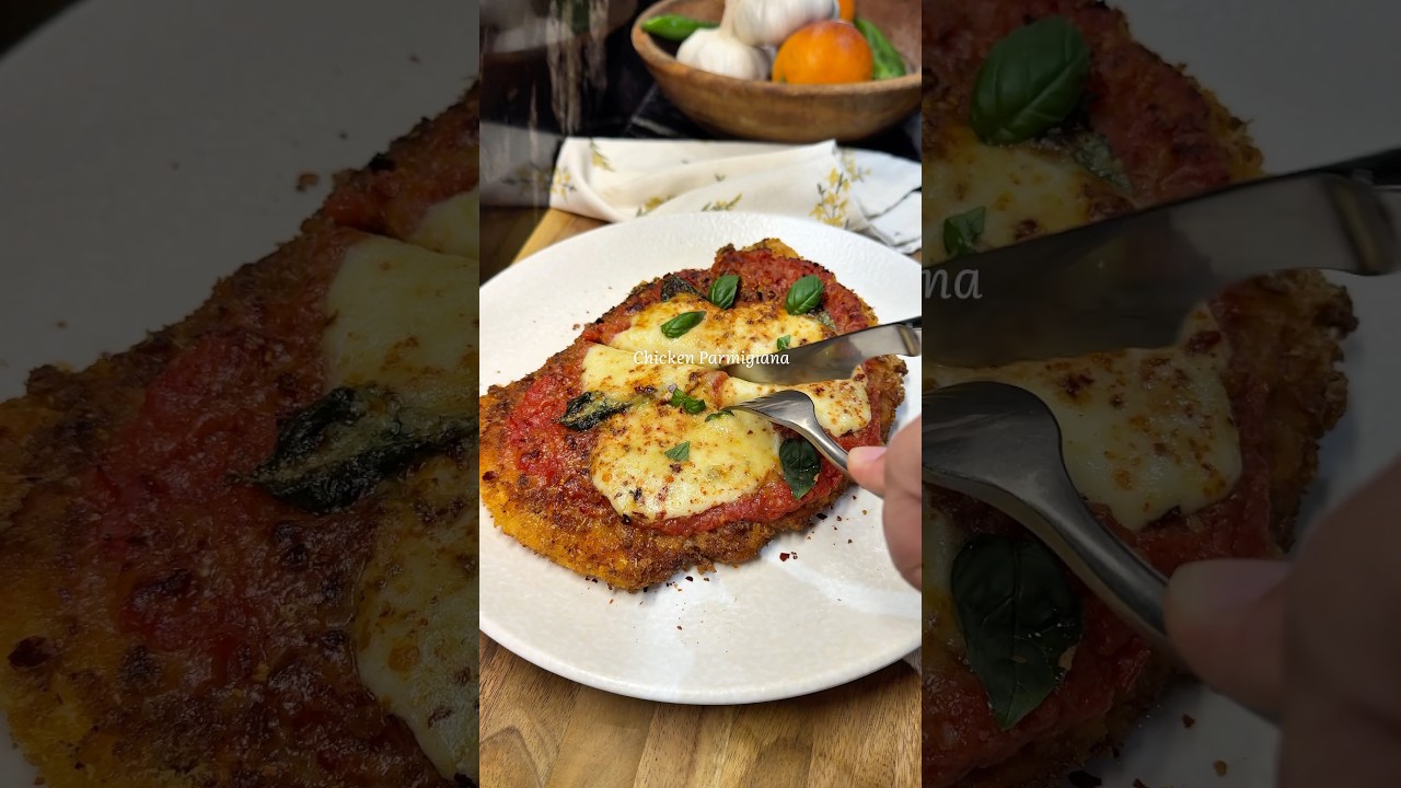 Chicken Parmigiana #chickenrecipe
