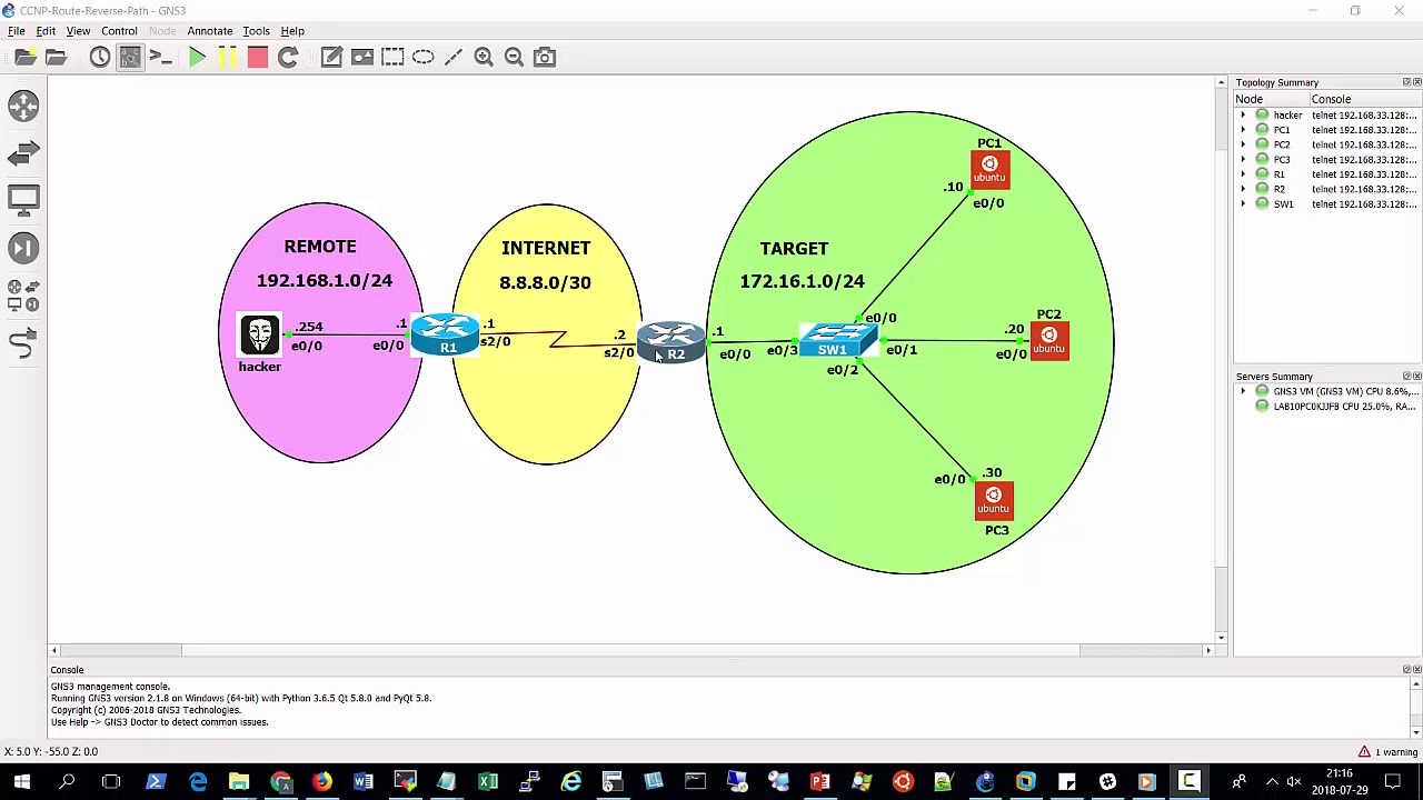 Cisco Unicast Reverse Path Forwarding (uRPF) prevents spoofed unicast packets