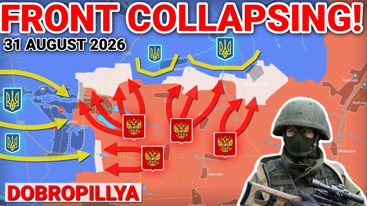 DOBROPILLYA FRONT COLLAPSE 🗡️ Russian Forces Push Into City | Lyman Offensive Rebuffed [30-31 Aug]