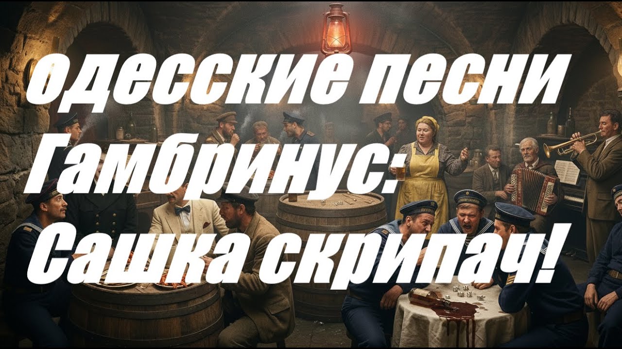 Гамбринус: Сашка скрипач! Песня за Одессу. Odessa song
