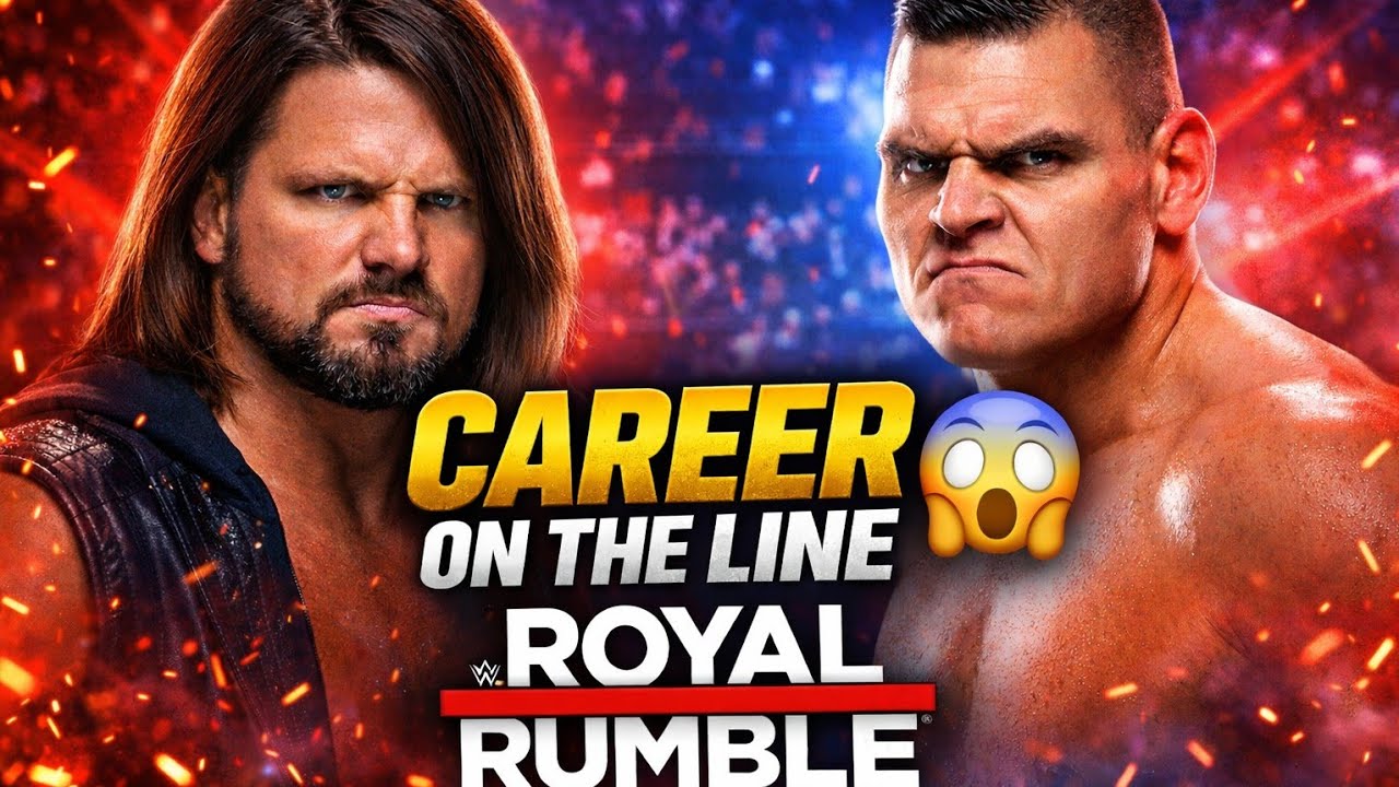 WWE 2K25 Royal Rumble 2026: AJ Styles vs Gunther – Career On The Line 😱 