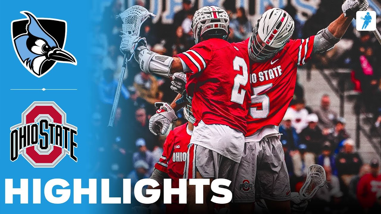 Johns Hopkins vs Ohio State | NCAA College Lacrosse | Highlights - April 05, 2025
