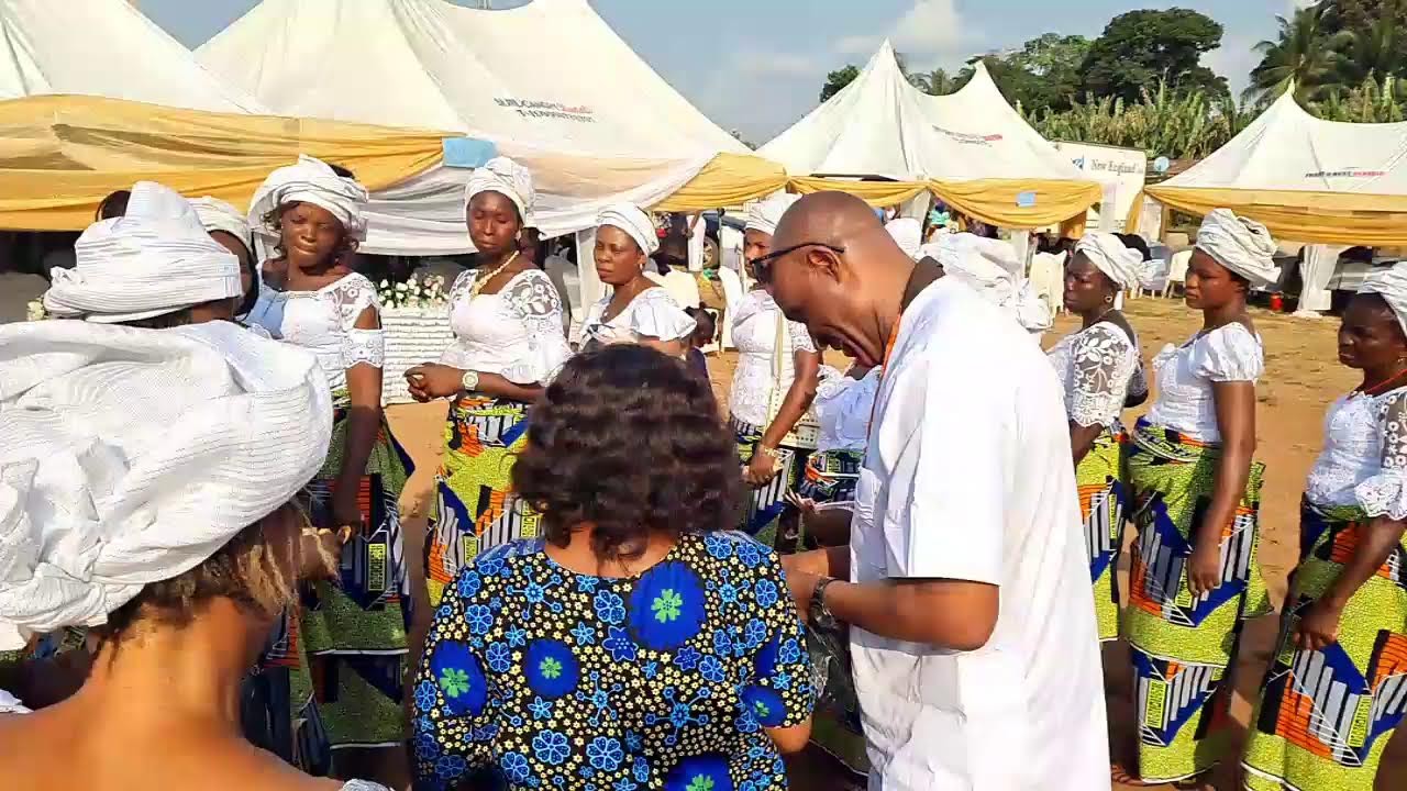 Day3--Late Mrs Joan Uhomoibhi…Celebration of Life...Reception @ the family House, Ewatto, Edo State.