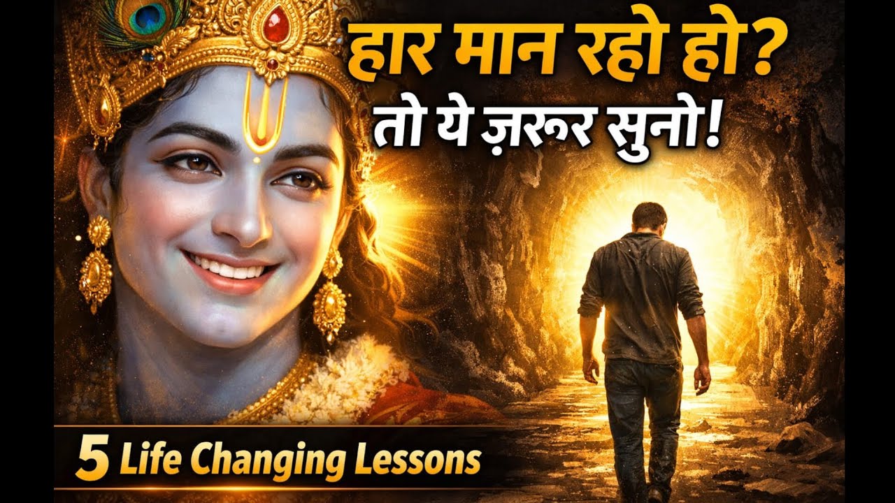 जीवन बदलने वाली श्री कृष्ण की 5 सबसे बड़ी सीख | Param Bhakti Vichar