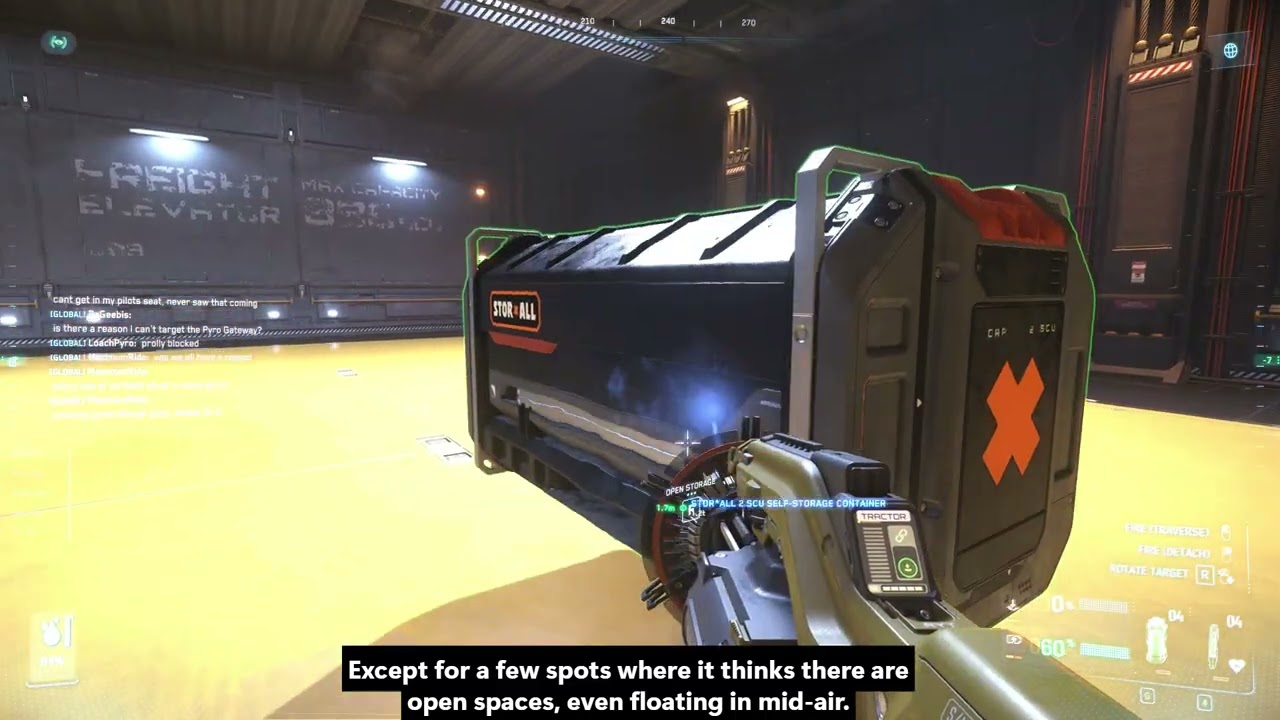 Star Citizen 4.8 Broken Freight Elevator Bug and Workaround