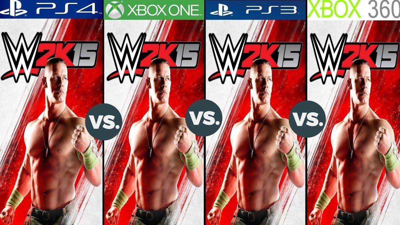 WWE 2K15 PS4 против Xbox One против PS3 против Xbox 360