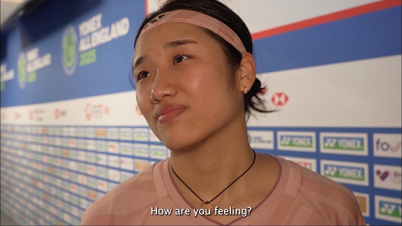ENGLISH: 🇰🇷 An Se Young Battles Through Exhaustion to Reach All England Final | Post-Match Interview