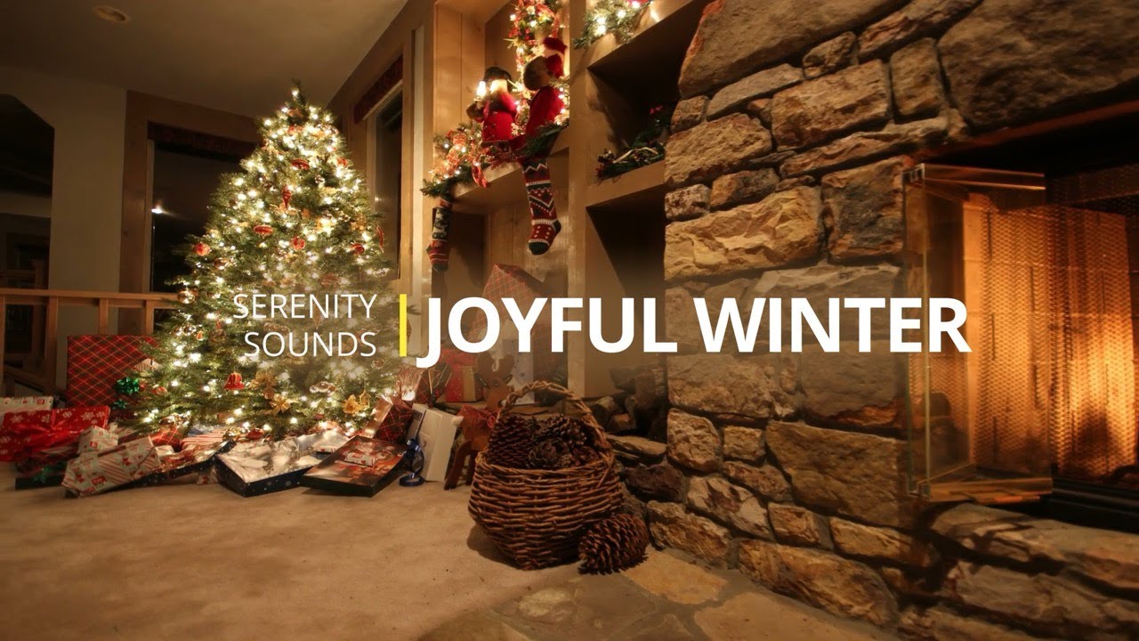 Joyful Winter Christmas Atmosphere | Happy Holiday Mood, Snowy Scenes & Festive Music
