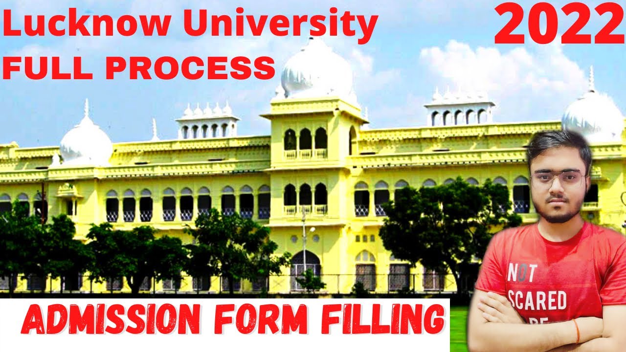 Lucknow University Admission form Filling FULL PROCESS 2022🔥 | Step by Step | #lucknowuniversity