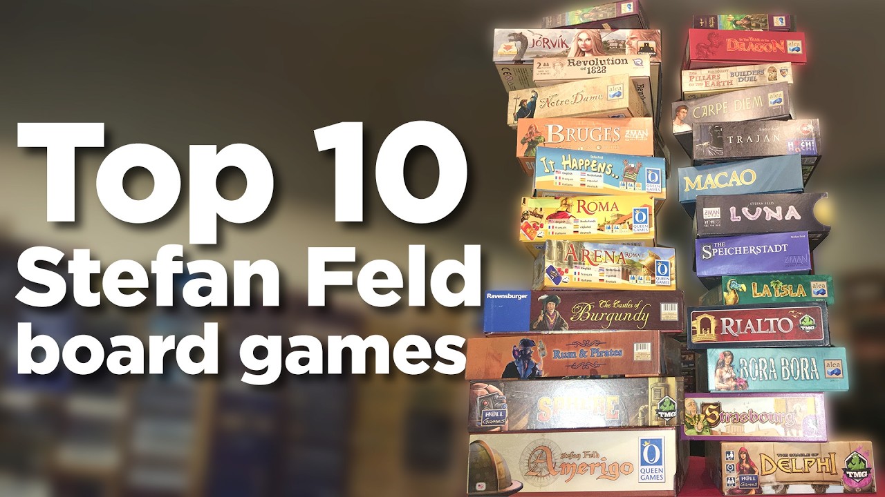 Top 10 Stefan Feld board games